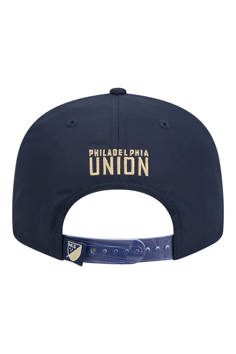 Men's New Era Navy Philadelphia Union 2026 Jersey Hook 9FIFTY Snapback Hat, Alternate, color, Navy