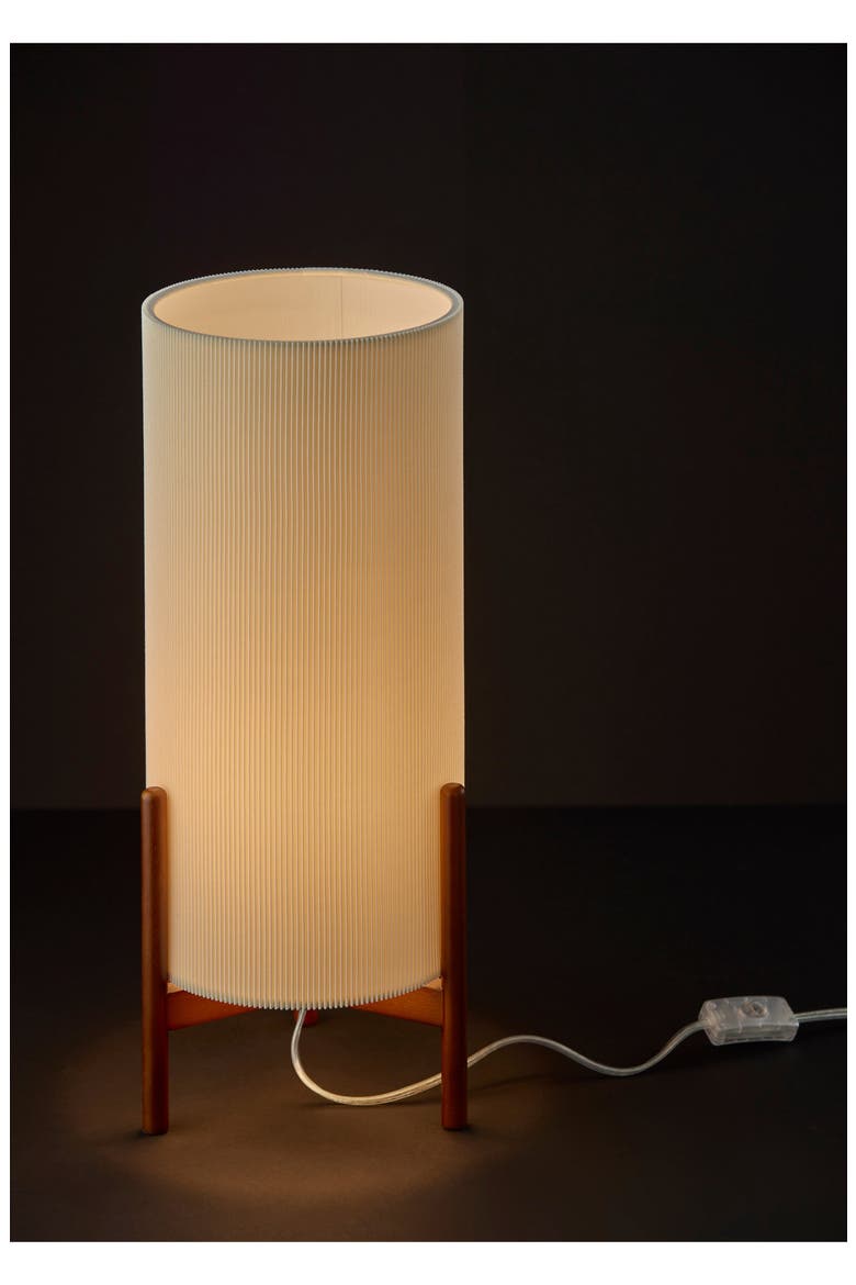 Sonora Table Lantern, Alternate, color, WALNUT
