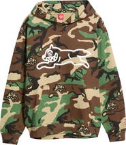 ICECREAM Caramel Cotton Camouflage Graphic Hoodie