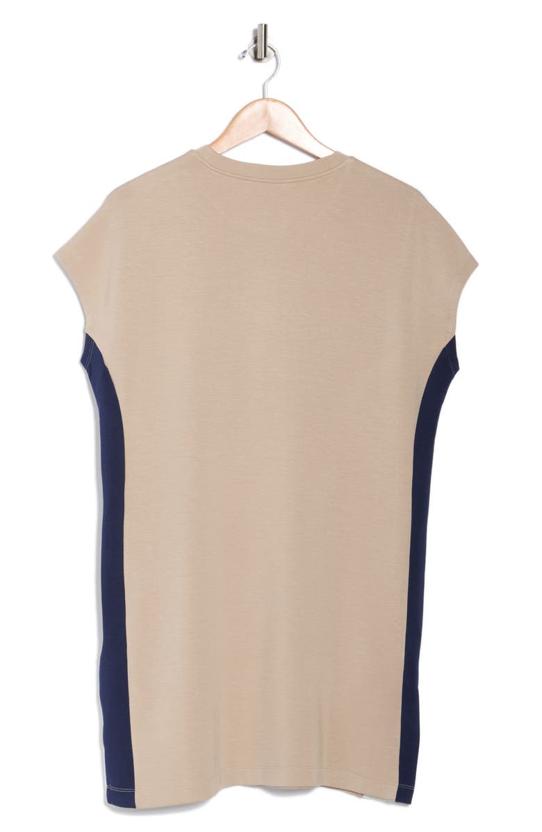 SPANX<sup>®</sup> AirEssentials Colorblock Minidress, Alternate, color, Ashwood/ Powder/ Timeless Navy