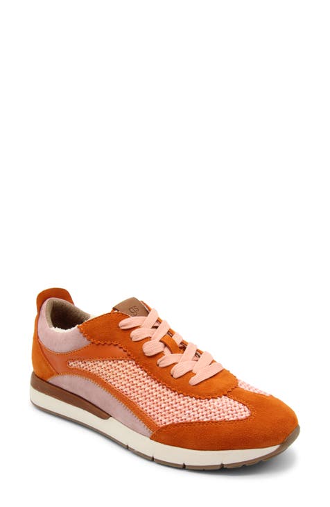 Orange athletic shoes womens online