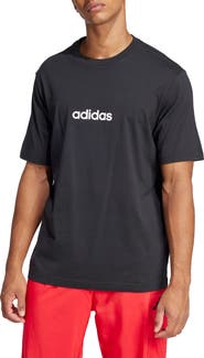 adidas Essentials Linear Jersey Graphic T-Shirt