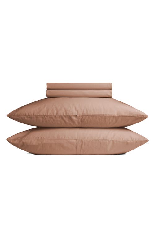 Parachute Percale Sheet Set In Adobe
