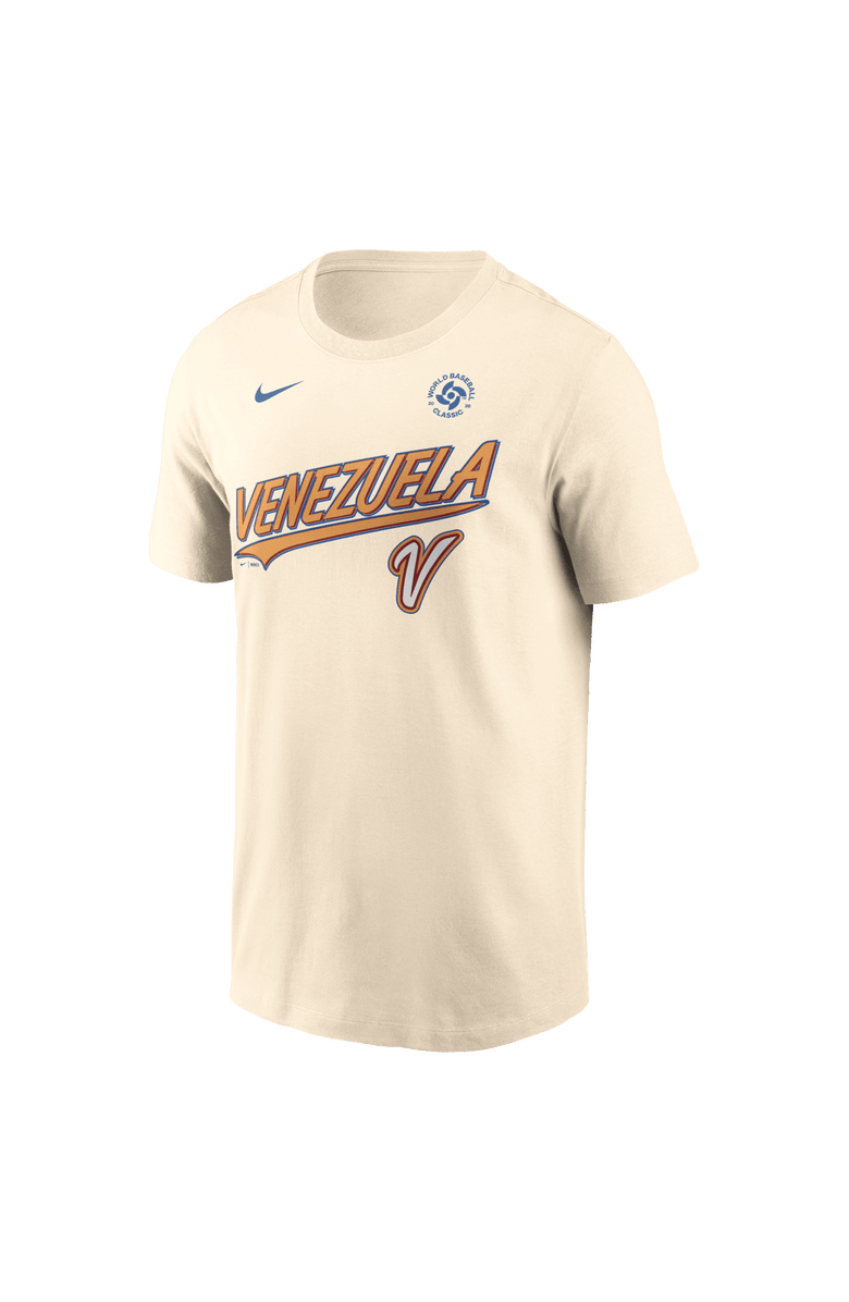 Nike Men's Nike Cream Venezuela Baseball 2026 World Baseball Classic Local T-Shirt, Alternate, color, Cream