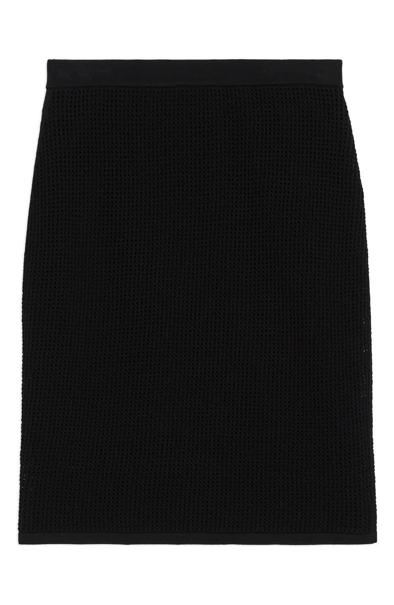 Theory Pointelle Stitch Skirt, Alternate, color,