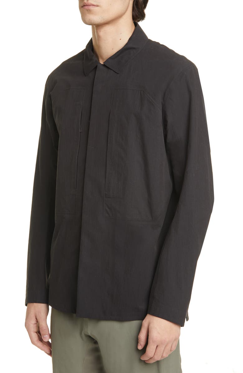 Veilance Component Water Resistant Shirt Jacket, Alternate, color, 