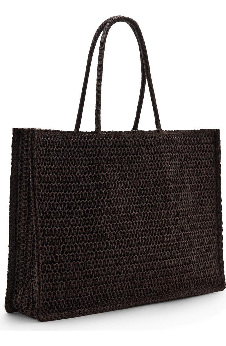 MANGO Natural Fiber Tote, Alternate, color,