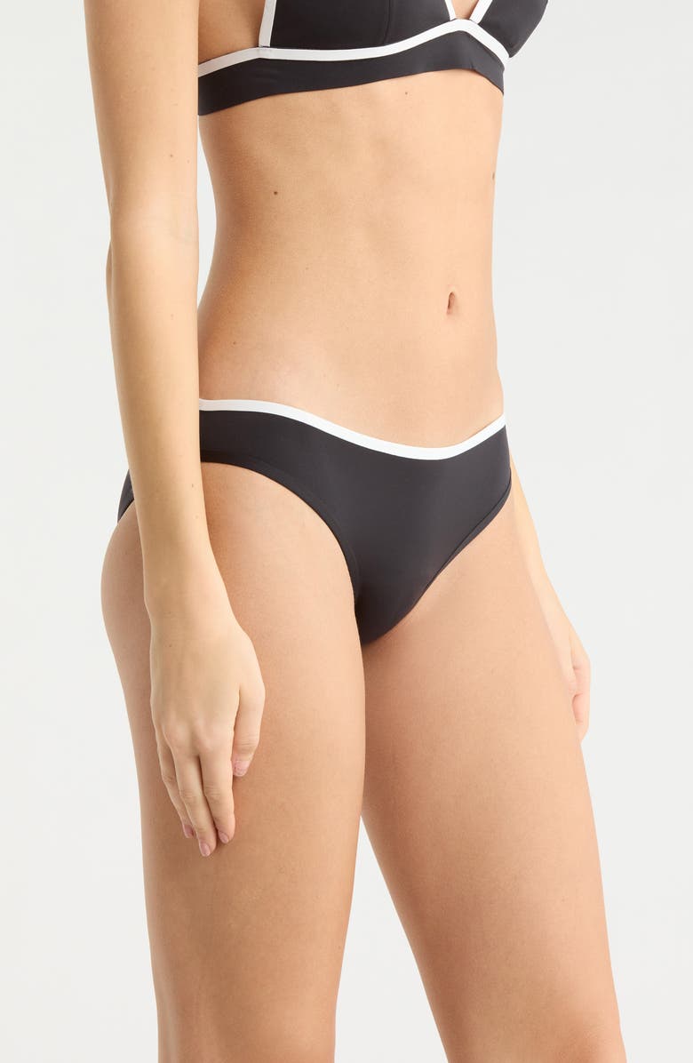 Rip Curl Mirage Fusion Hipster Bikini Bottoms, Alternate, color, Black