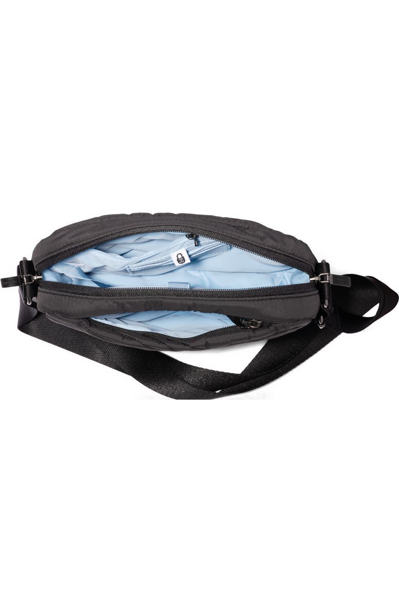 BAGGALLINI Set Wave Crossbody Bag, Alternate, color, Black Wave Puff