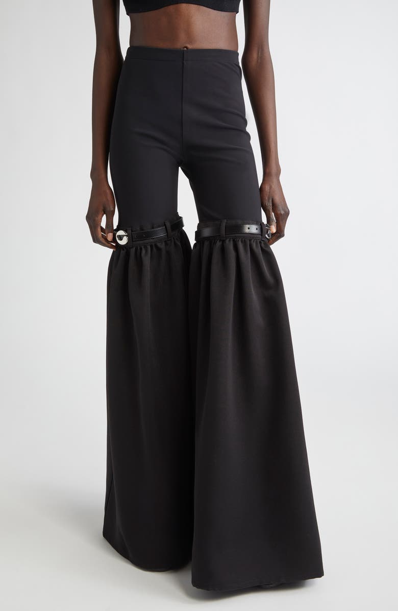 Coperni Hybrid Tailored Flare Trousers, Main, color,