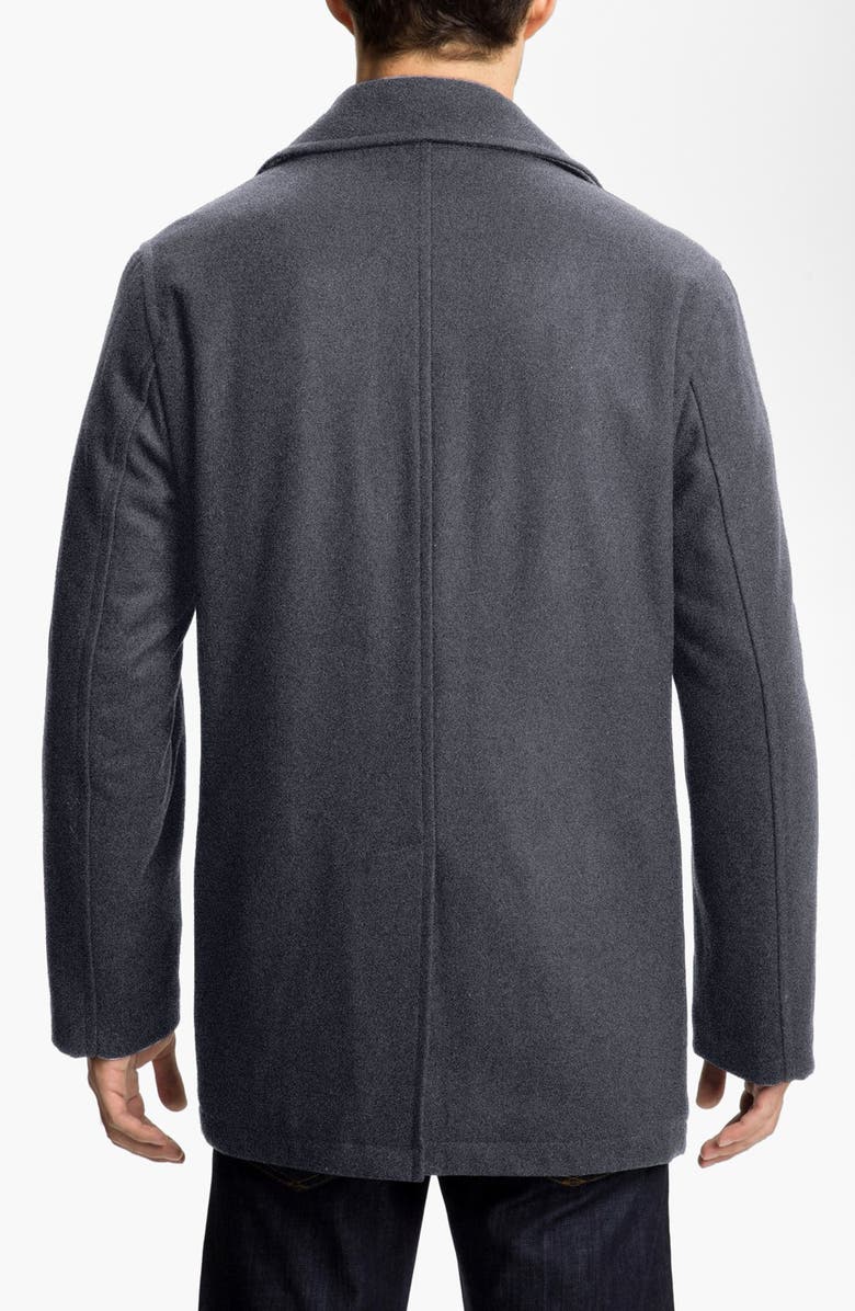 Michael Kors 'San Diego' Wool Blend Peacoat, Alternate, color, 