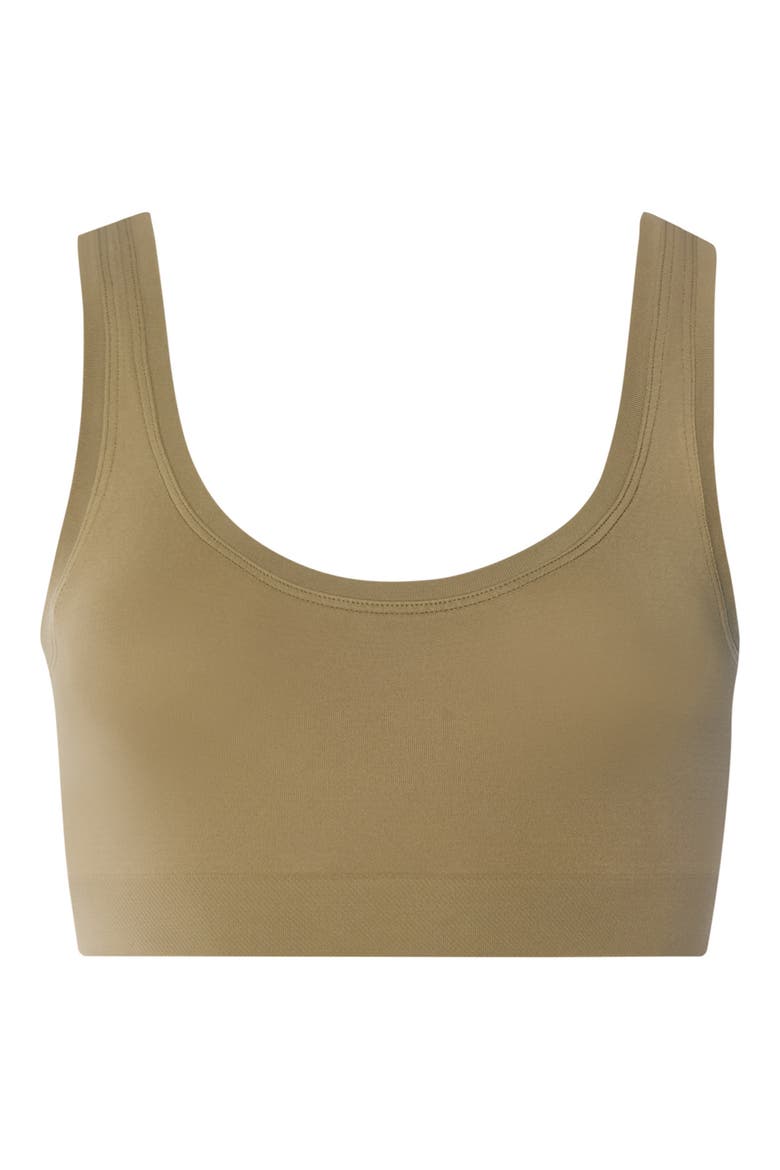 Touch Feeling Crop Top, Alternate, color, COVERT GREEN