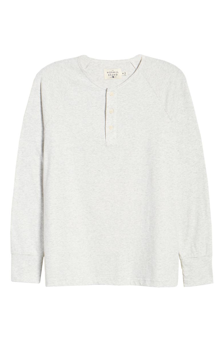The Normal Brand Active Puremeso Long Sleeve Henley, Alternate, color,