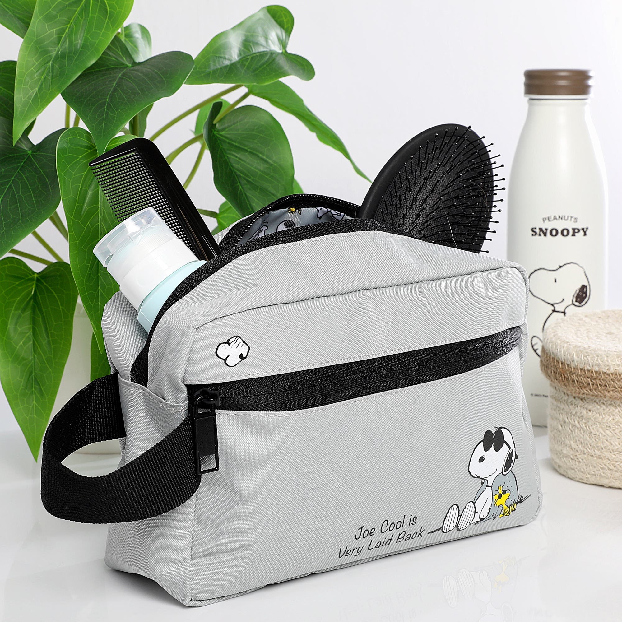 Snoopy Belt Bag, Zip Waist Pack, Grey Travel Pouch | Nordstrom