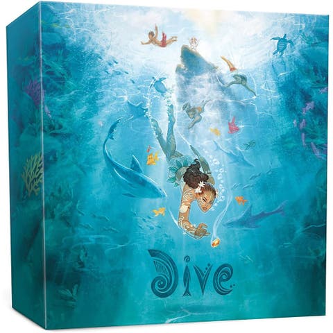 Dive Aquatic Board Game, Family Game, Ages 8+
