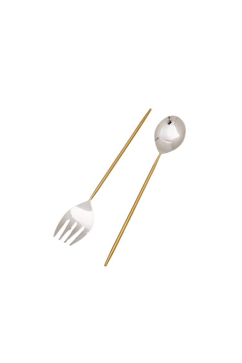 Sun & Moon Serving Set, Main, color, Silver