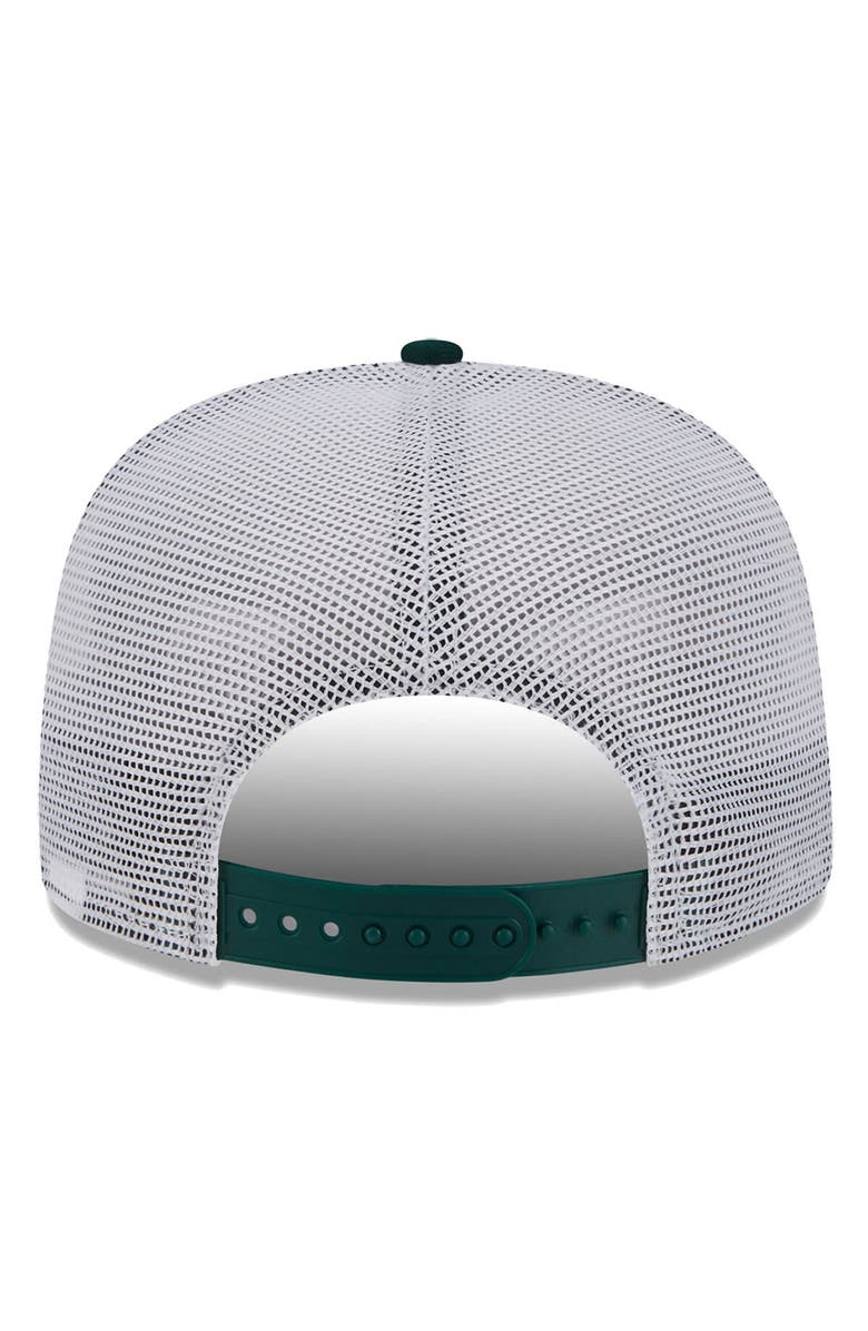 New Era Men's New Era Green Oakland Athletics Court Sport 9FIFTY Snapback Hat, Alternate, color, Green