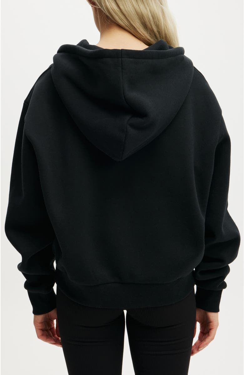 COTTON ON BODY Women's Active Plush Graphic Zip Through, Alternate, color, 