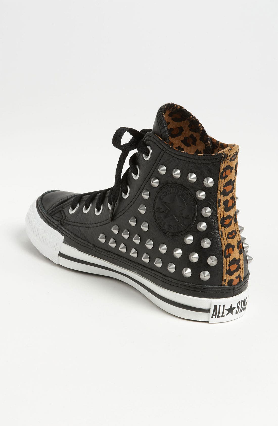 Converse Chuck Taylor<sup>®</sup> All Star<sup>®</sup> Studded High Top Sneaker, Alternate, color, 