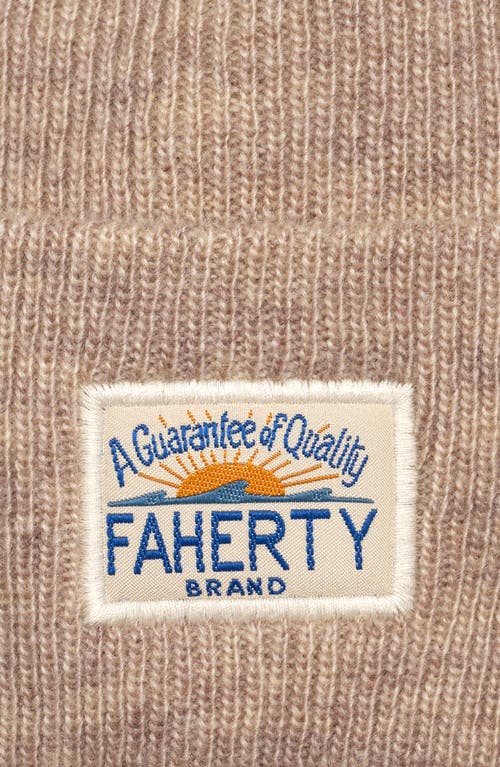 Faherty Core Logo Beanie