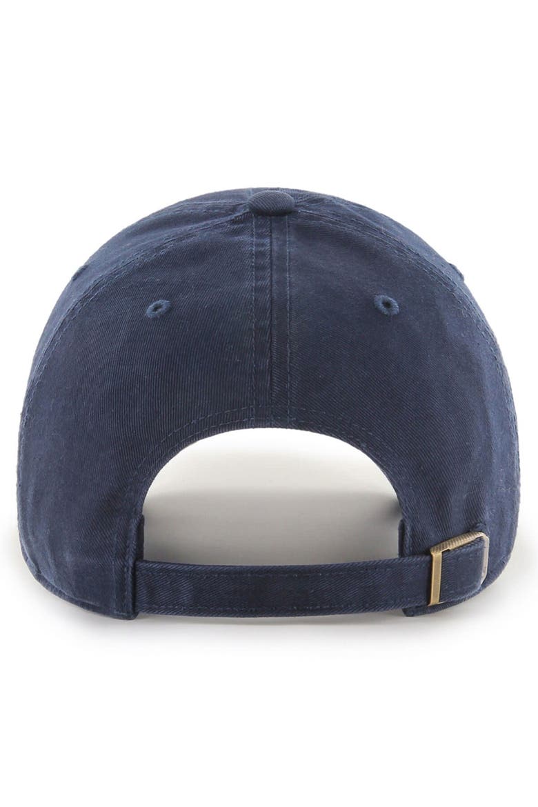 Men's '47  Navy Houston Texans 2023 AFC South Division Champions Clean Up Adjustable Hat, Alternate, color, Navy