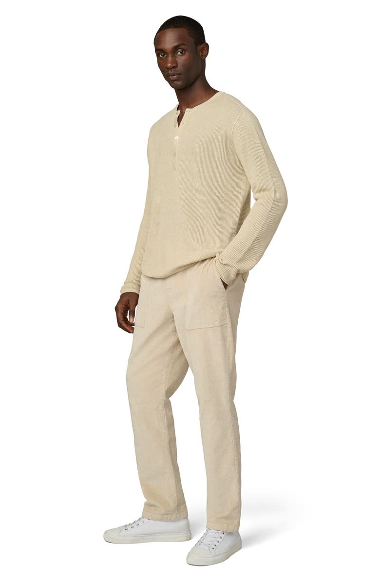 Joe's Cotton & Linen Henley Sweater, Alternate, color, Winter Sand