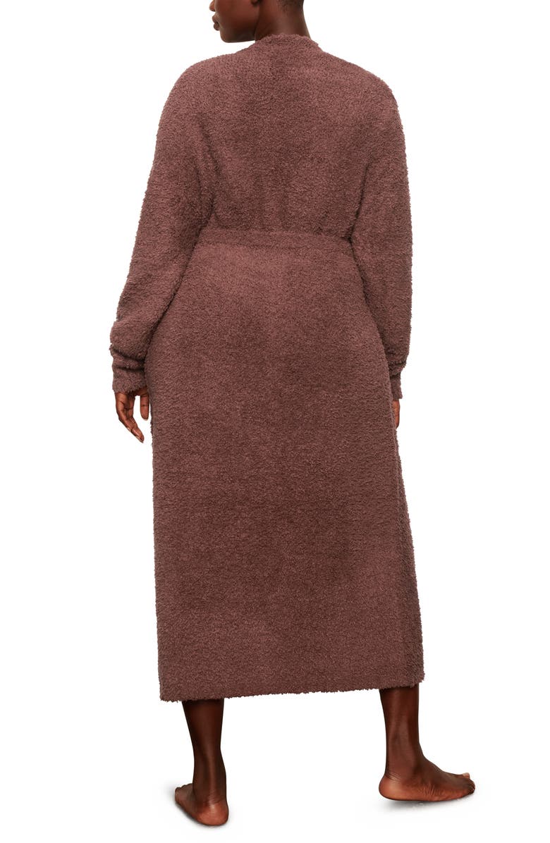 SKIMS Cozy Knit Bouclé Robe, Alternate, color,