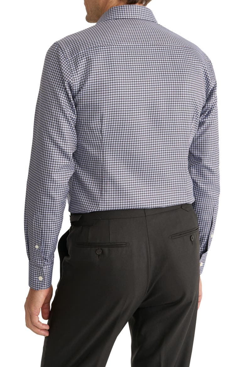 Slim Fit King Twill Dress Shirt, Alternate, color, DARK BLUE