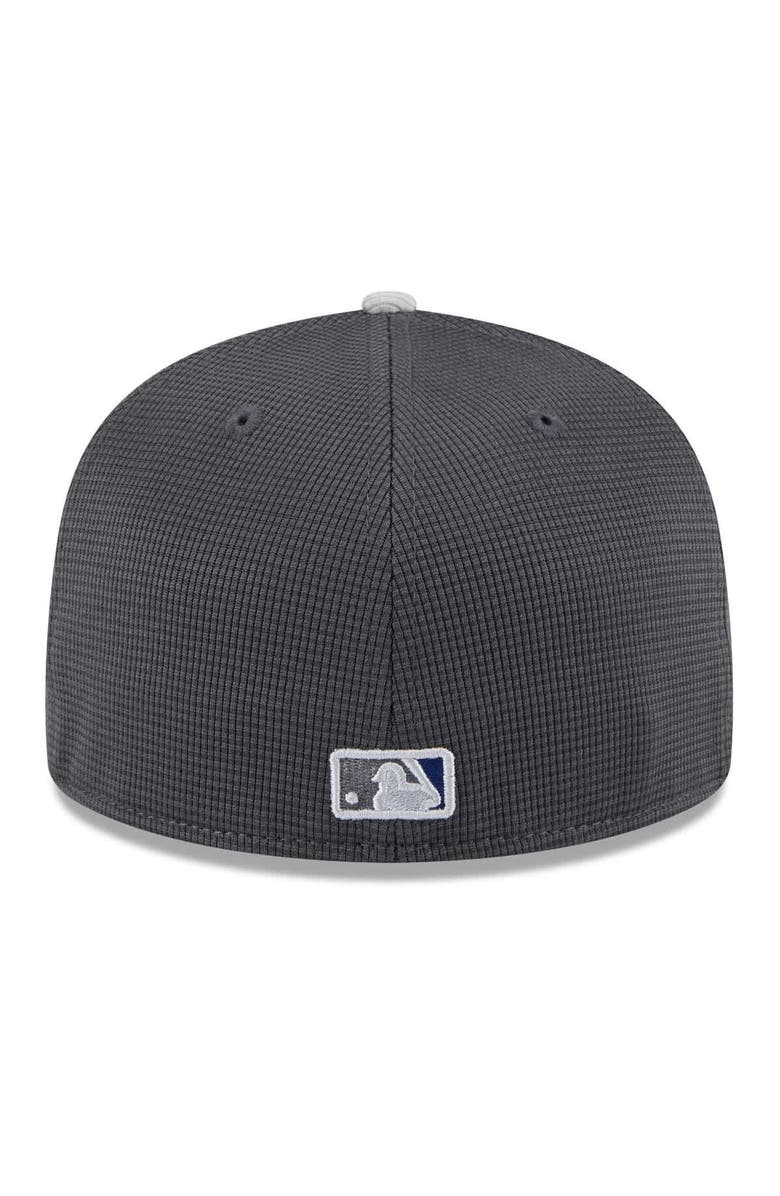 New Era Men's New Era  Gray/Royal Los Angeles Dodgers 2025 Batting Practice 59FIFTY Fitted Hat, Alternate, color, 