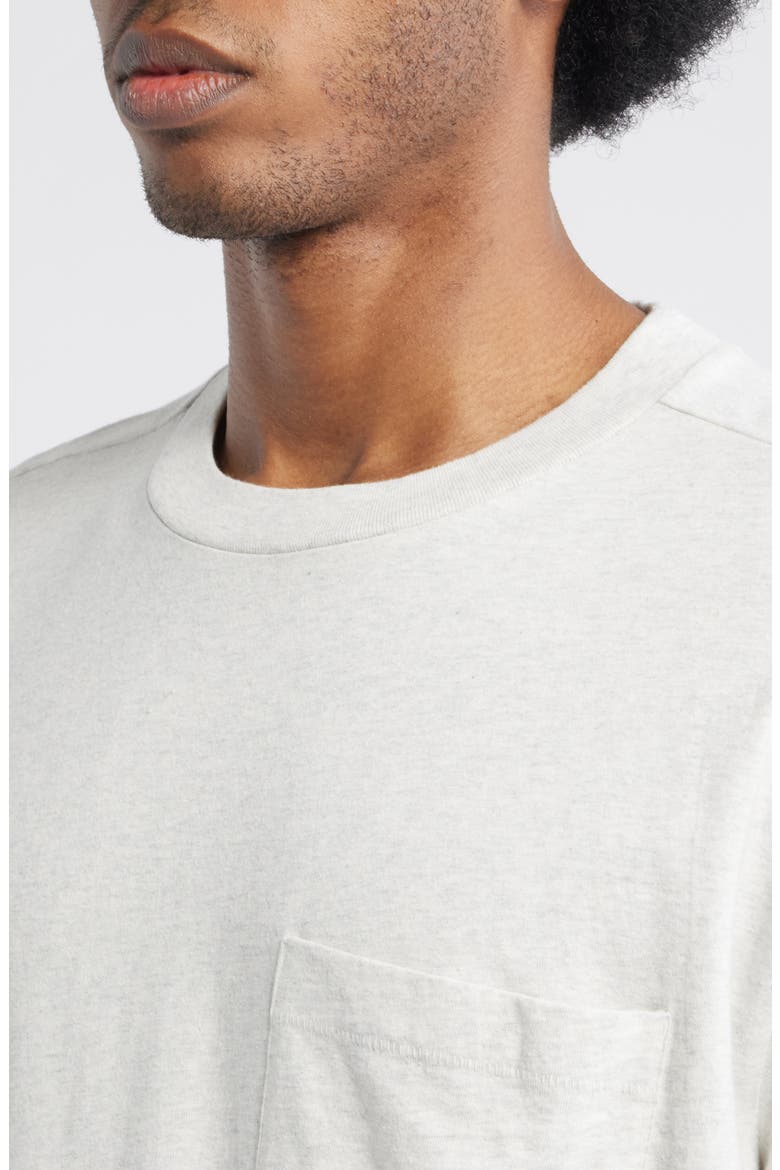 Washed Oversize Pocket T-Shirt, Alternate, color, GREY JET HEATHER