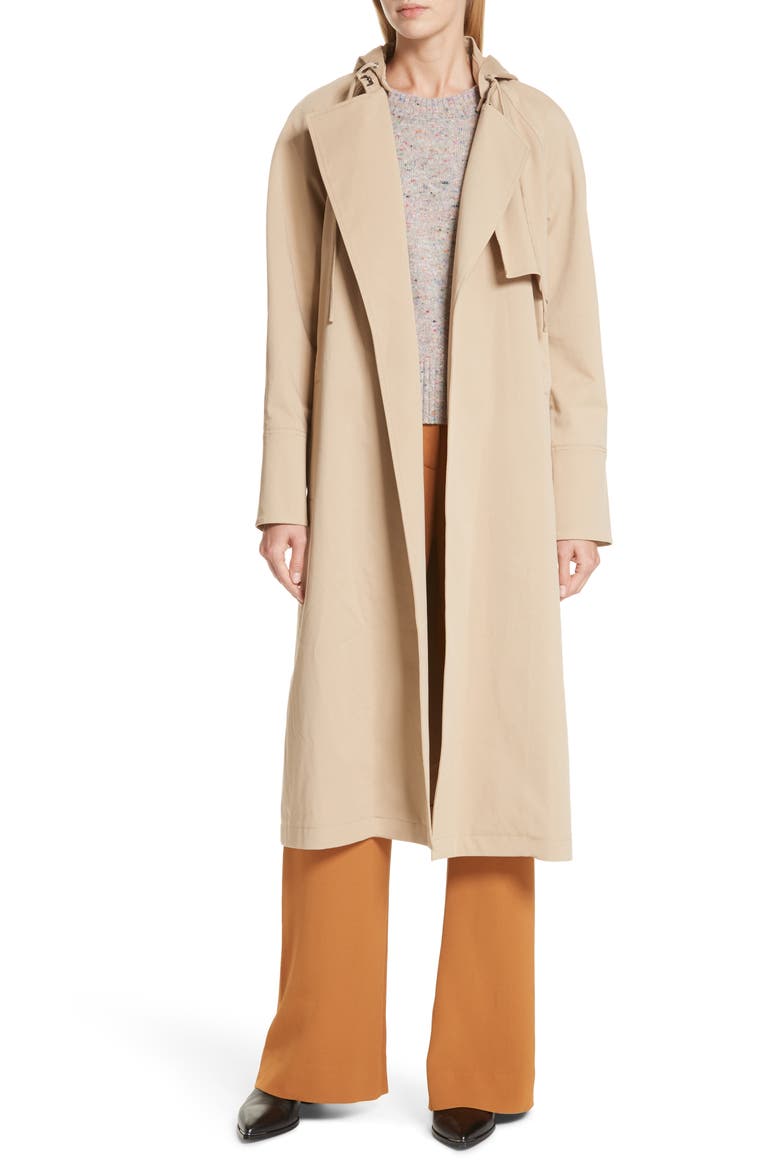 Andover Trench Coat, Main, color, KHAKI