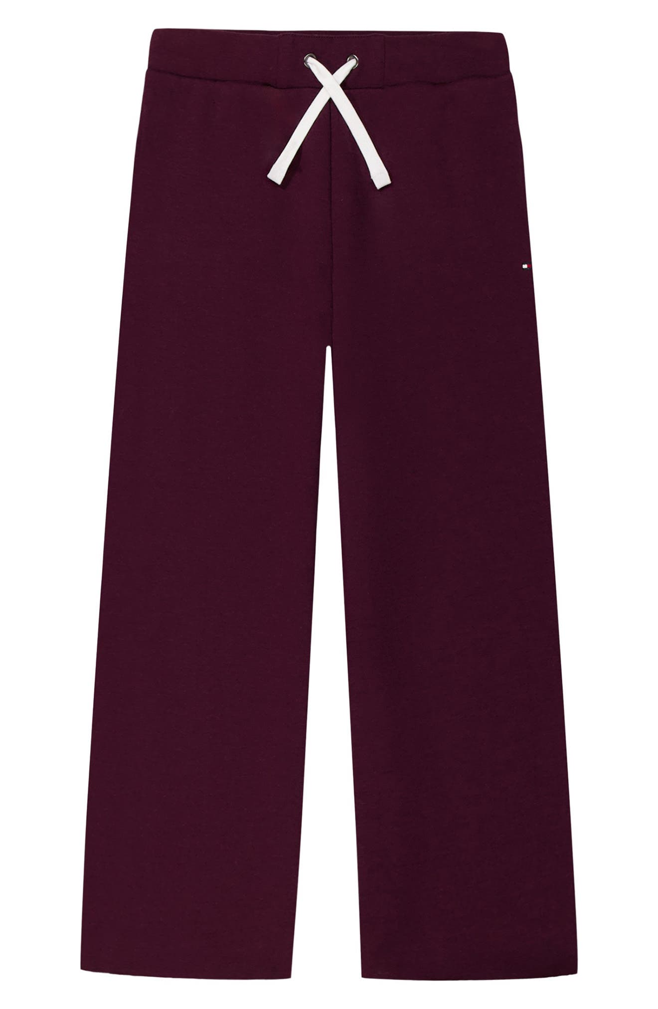 Tommy Hilfiger Kids' Wide Leg Fleece Pants