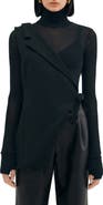Marcella Grattan Asymmetric Sleeveless Blazer