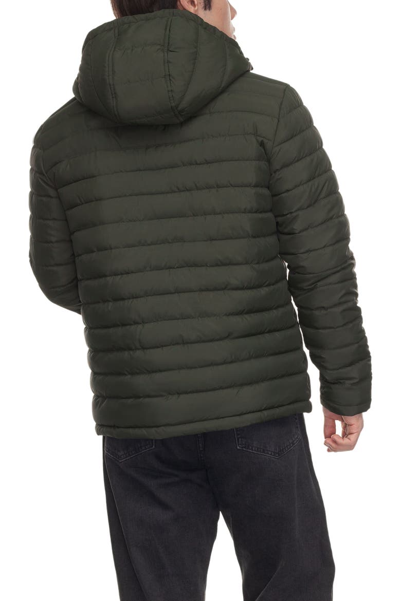 Midweight Puffer Jacket, Alternate, color, Olive