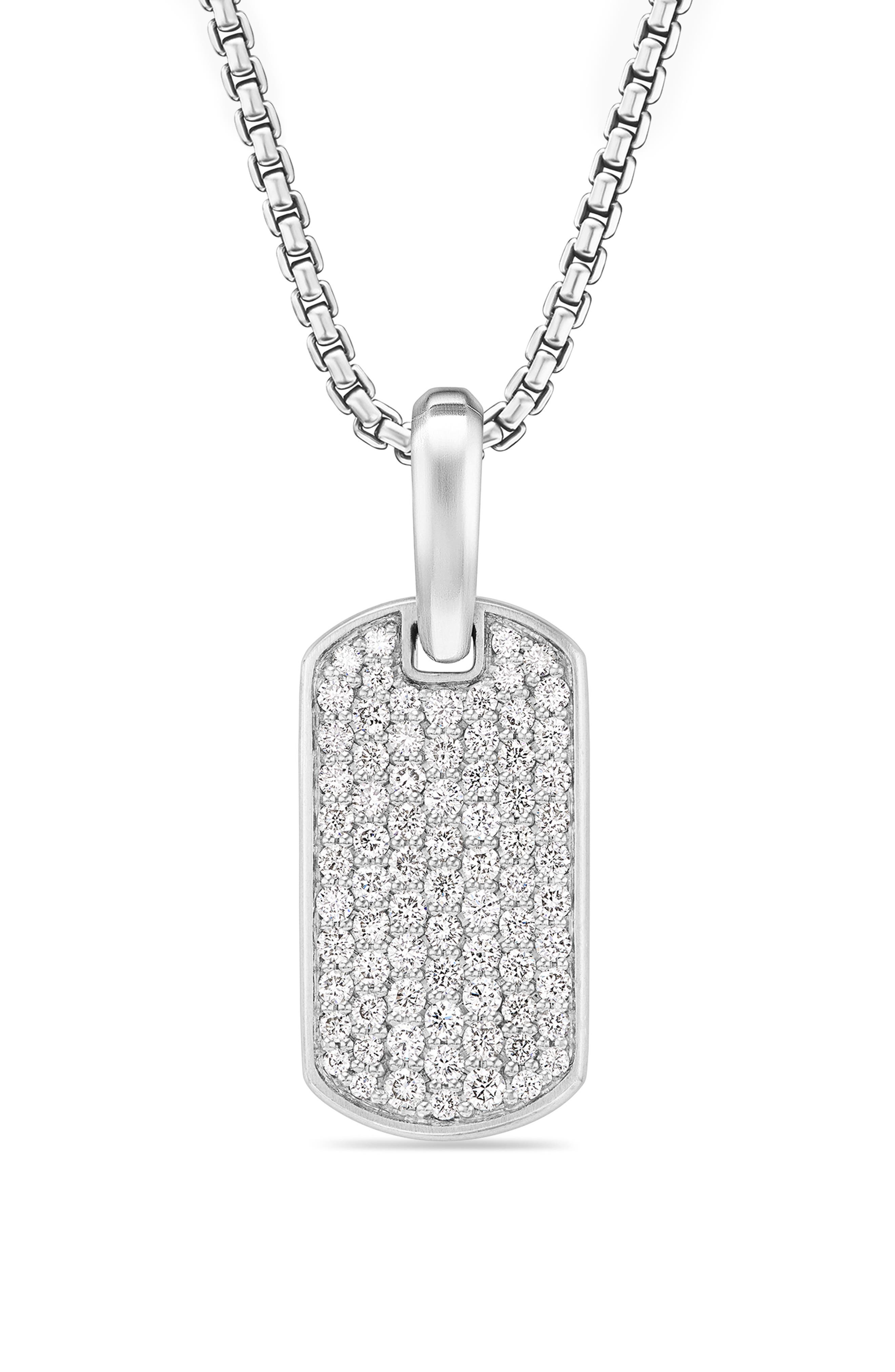 STERLING SILVER/ DIAMOND