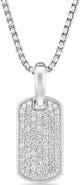 David Yurman Men's Chevron Tag, 21mm