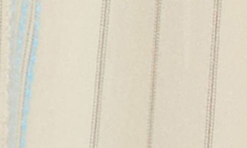 Elan Stripe Smocked Waist Flare Leg Cover-up Pants