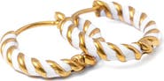 Pip Pop Braided Hoop Earrings