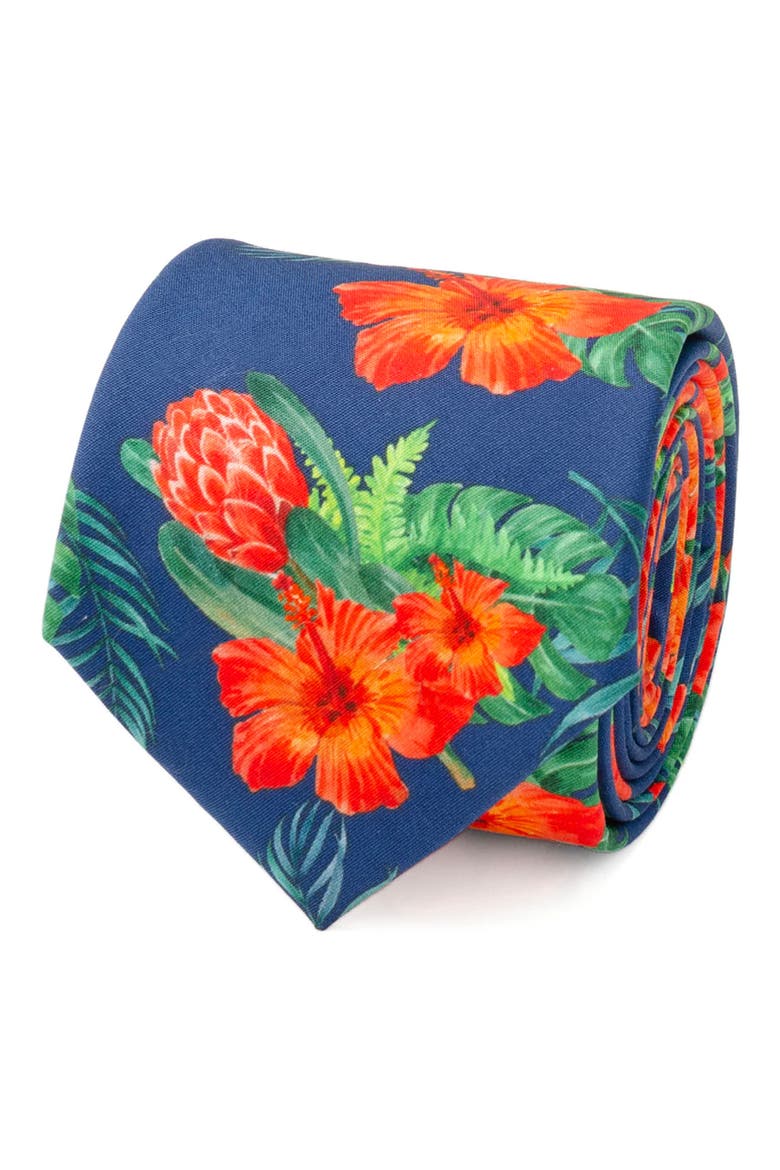 Resort Cuff Links & Tie Set, Alternate, color, MULTI