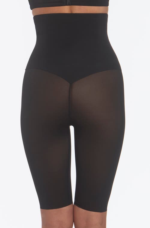 Dominique Intimates Firm Control High Waist Thigh Slimming Shapewear In Black