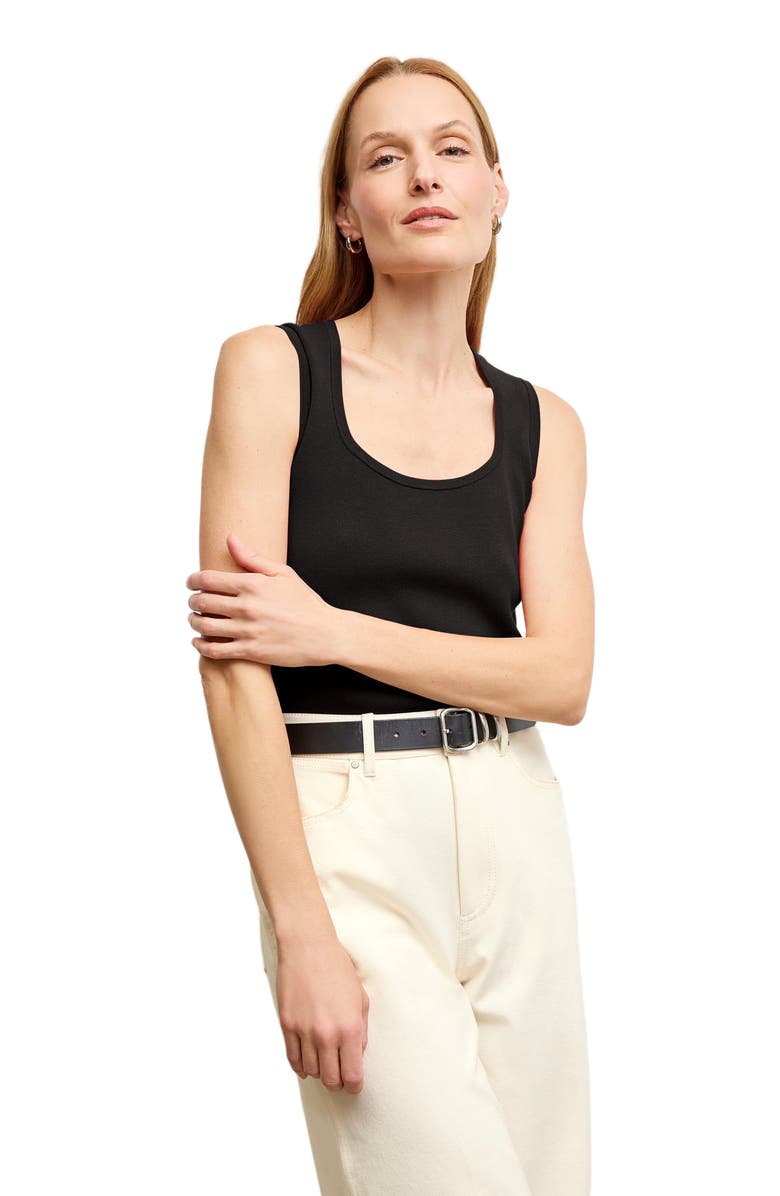 M.M.LaFleur Sabine Sculptural Tank Top, Alternate, color, 