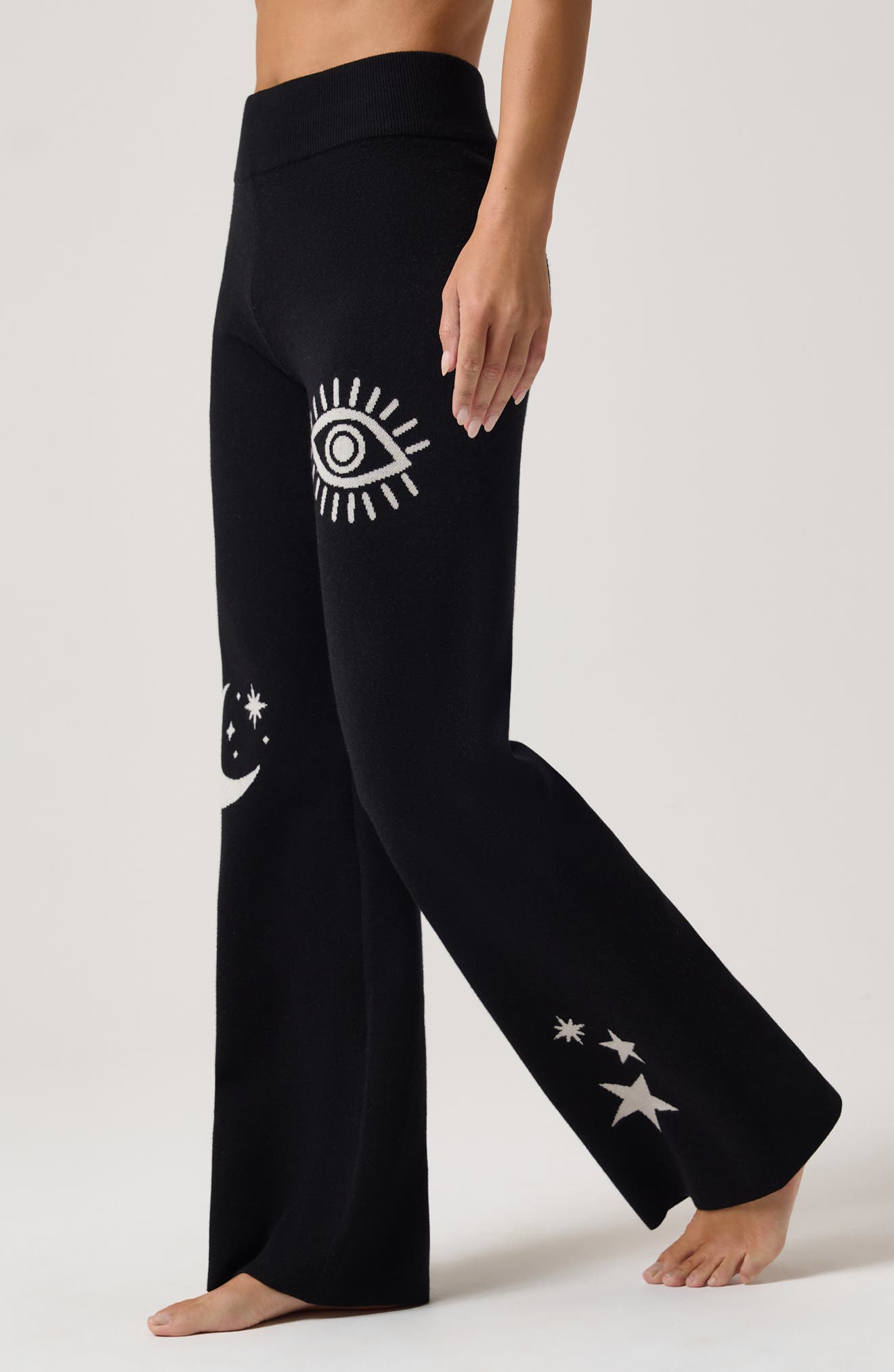 Spiritual Gangster Cosmic Vibes Kaia Wide Leg Pants (Women) | Nordstrom