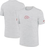 Nike Men's Nike Ash Kansas City Chiefs Sideline Velocity Performance T-Shirt