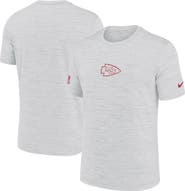 Nike Men's Nike Ash Kansas City Chiefs Sideline Velocity Performance T-Shirt
