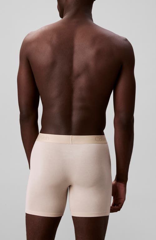 Calvin Klein Ultra-soft Stretch Modal 3-pack Boxer Briefs In Pink