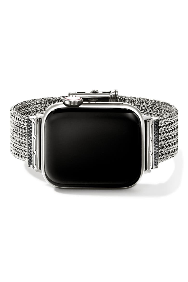 Icon Link Smart Watch Strap, Main, color, STERLING SILVER