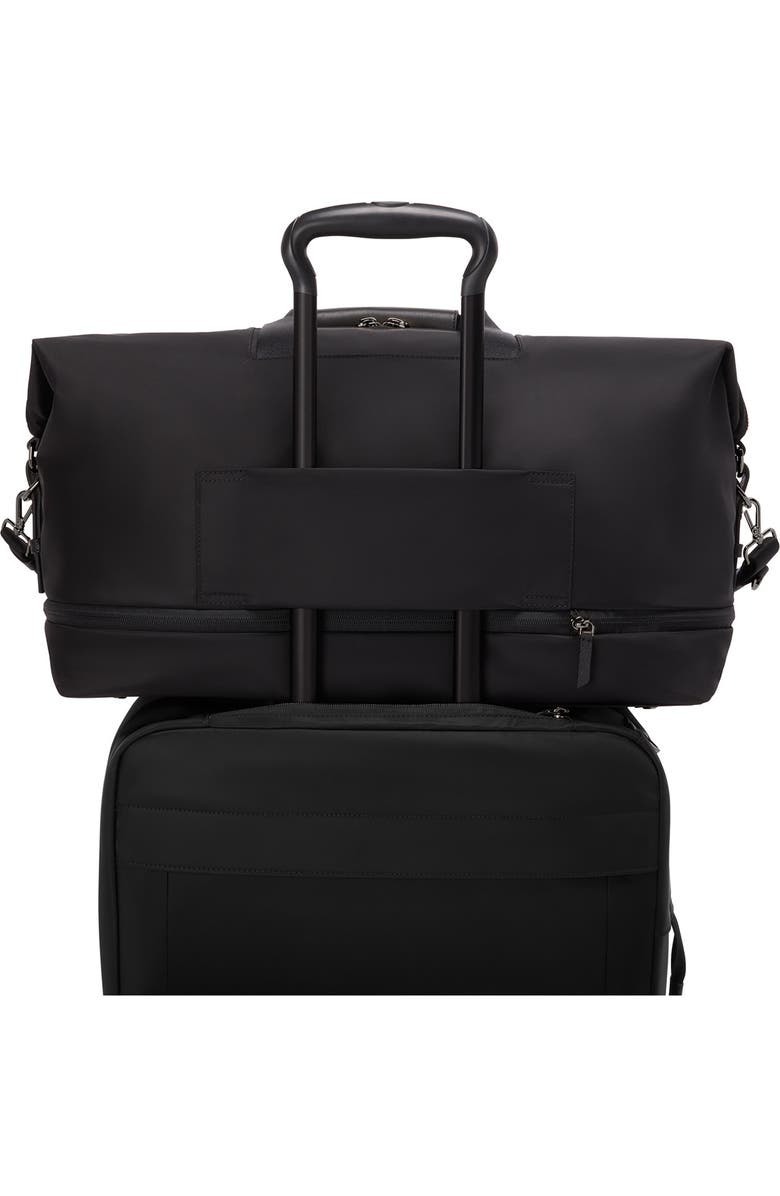 TUMI Rhys Expandable Duffel, Alternate, color, Black/ Gunmetal