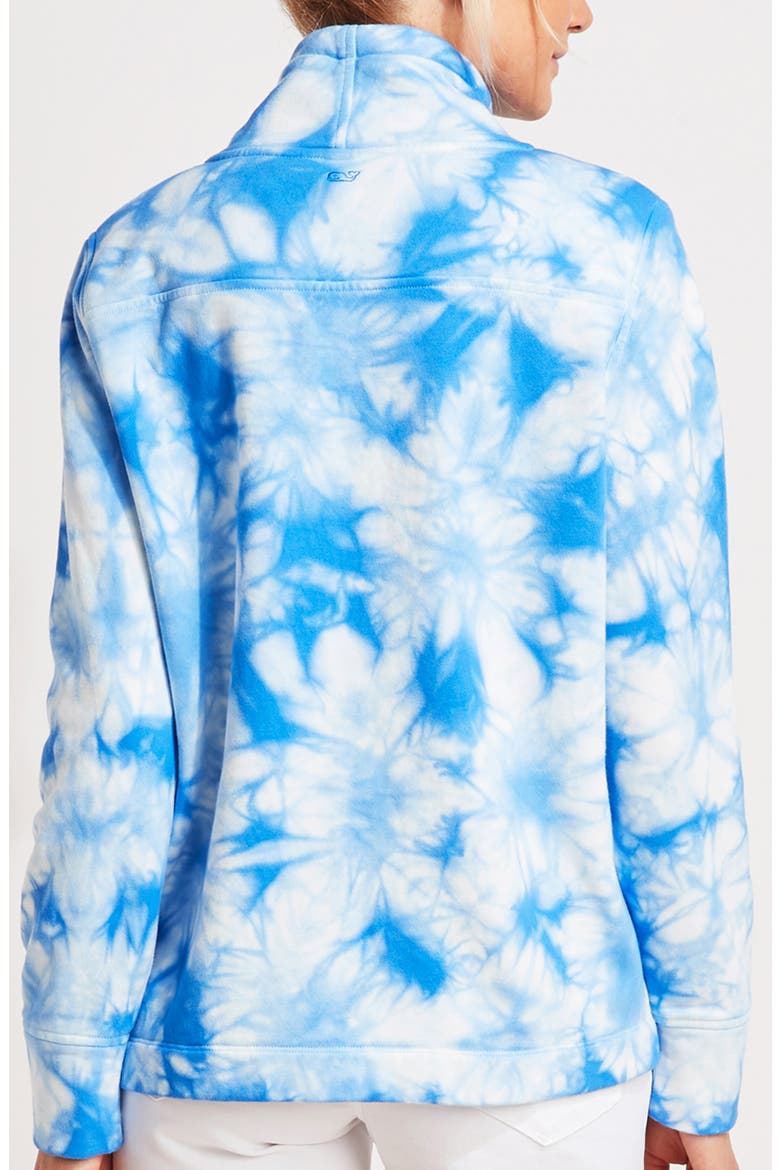 To Dye For Shep Funnel Neck Pullover, Alternate, color, OCEAN BREEZE