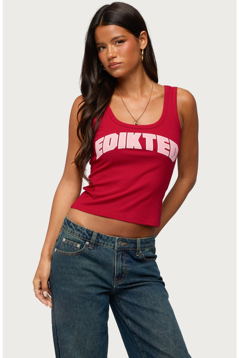 Girly Rib Tank, Alternate, color, BURGUNDY
