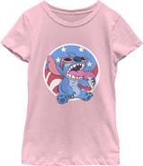 Lilo & Stitch Girl's Lilo & Stitch American Ice Cream Graphic T-Shirt